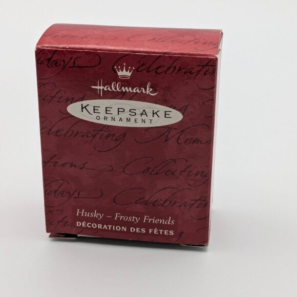 Hallmark Keepsake Husky Frosty Friends 2000, Miniature Pewter Vintage Ornament - Picture 8 of 11